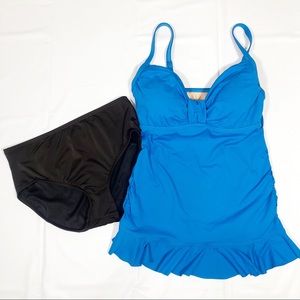 Lands End Tankini Swim *Top 6/Bottom 8*